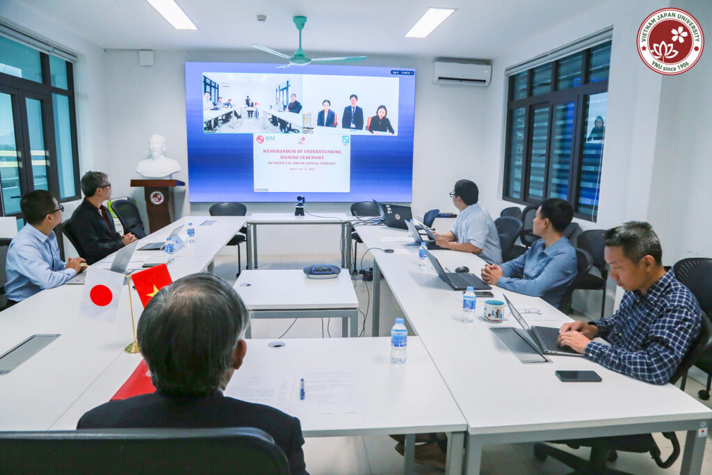 日越大学とMOU（協力に関する覚書）を締結しました。